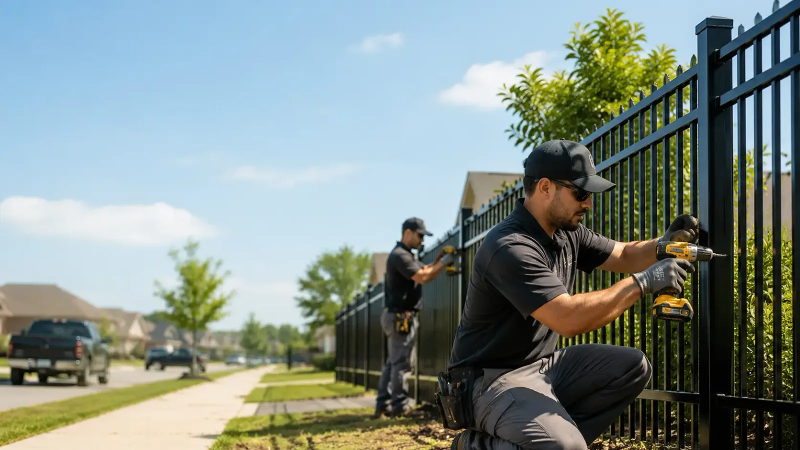 Metal Fence Installation in Frederick, MD